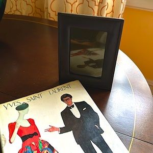 Coach Brown Leather Picture Frame